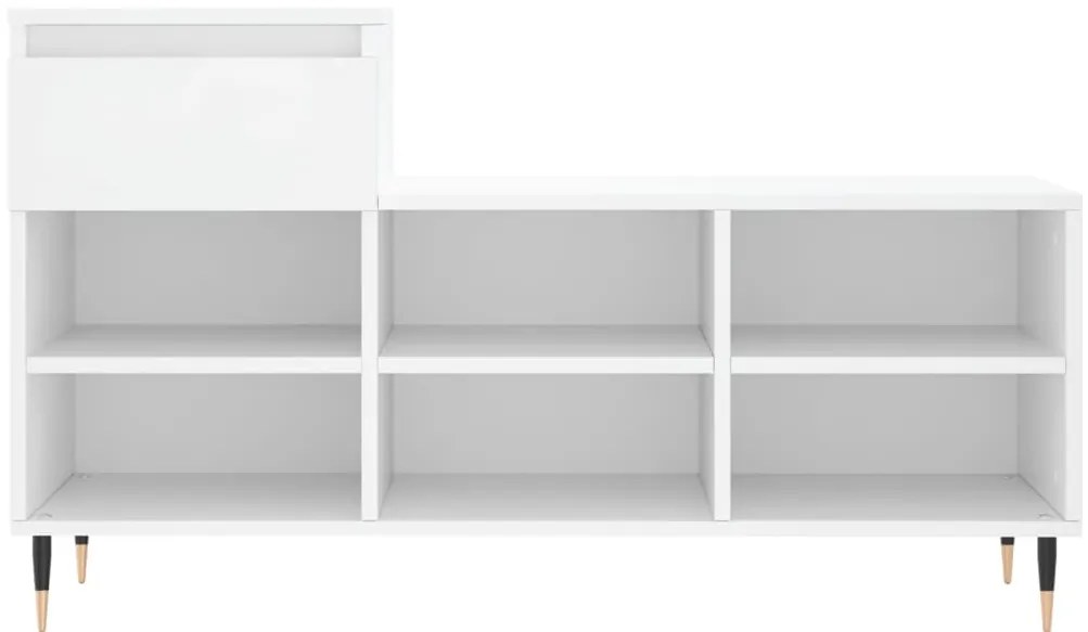 Sapateira 102x36x60 cm derivados de madeira branco