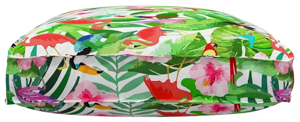almofada de palete para assento Tropical Jungle 120x80x12 cm tecido Ox