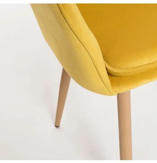 DUDECO - Cadeira Norbana Amarelo