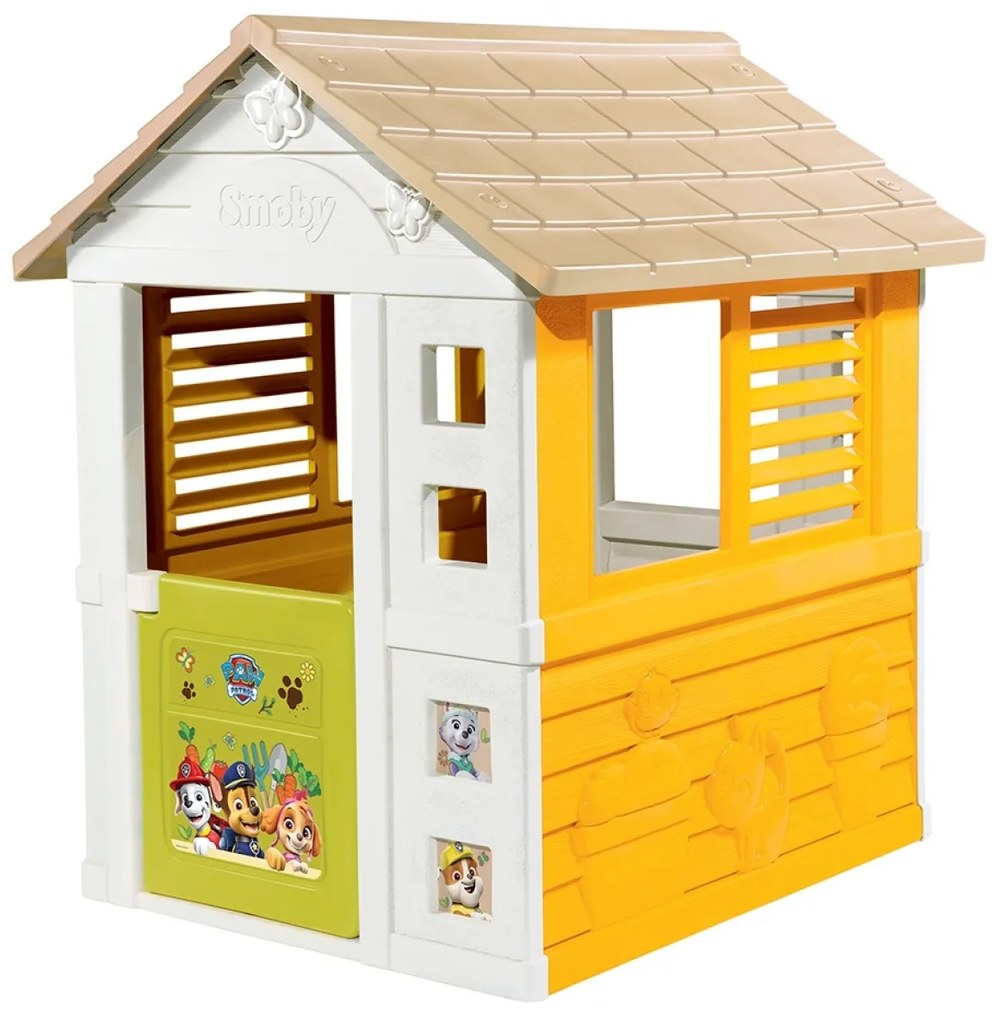 Casa de Brincar Infantil Patrulha Pata SMOBY Amarela
