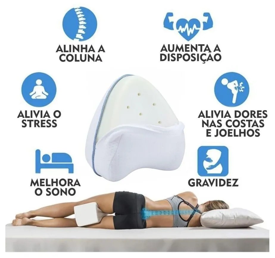 Almofada para as pernas