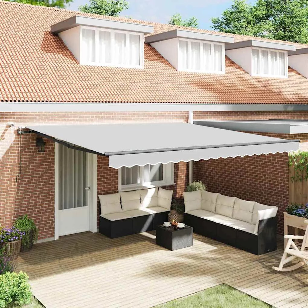 Toldo com Antracite 5 × 3,5 m Metal