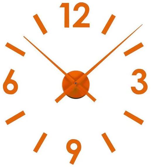 Relógio de Parede Polipropileno Laranja (4 x 21,5 x 62 cm)