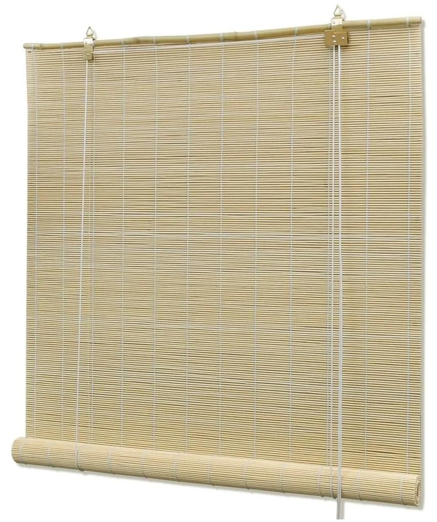 Cortinados VidaXL  Estore de bambu 100 x 160 cm