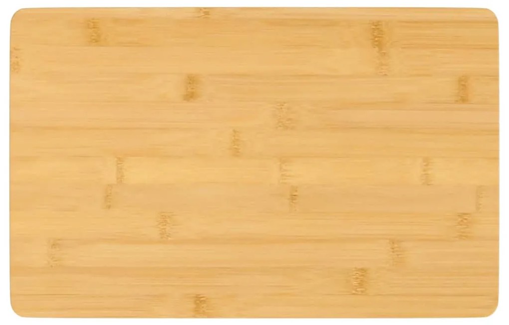 Tábuas de pequeno-almoço 6 pcs 22x14x0,8 cm bambu