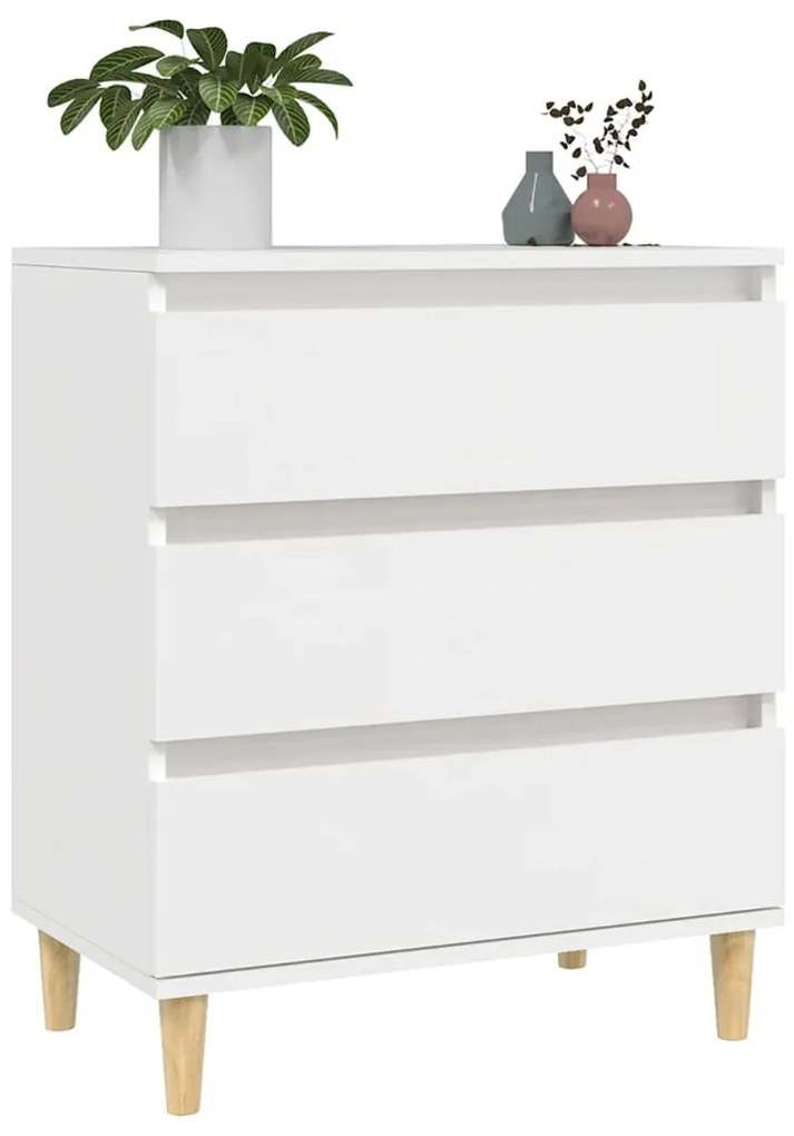 Aparador 60x35x70 cm derivados de madeira branco