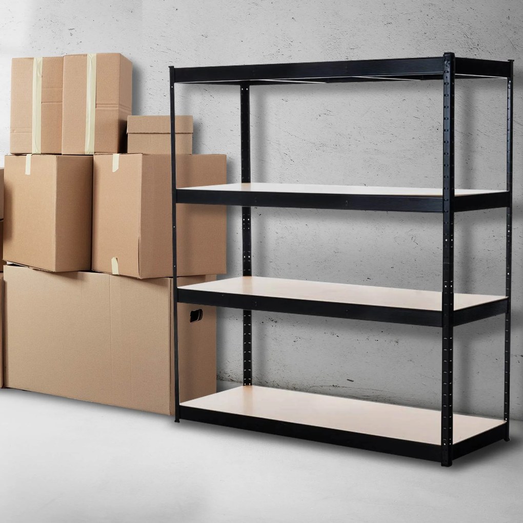 Estante para cargas pesadas 160 x 60 x 180 Preto