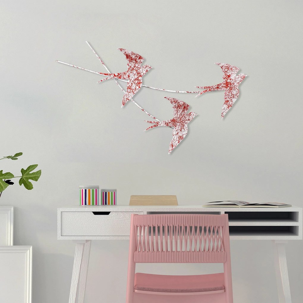Acessório Decorativo de Parede Wallow – Multicolor – 42 x 70 cm