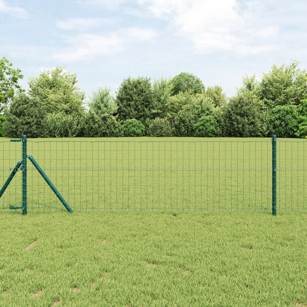 Cerca Euro Verde 0.8x10 m Aço