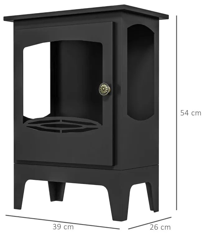 Lareira a Bioetanol 7000BTU com Apagador - Design Vintage