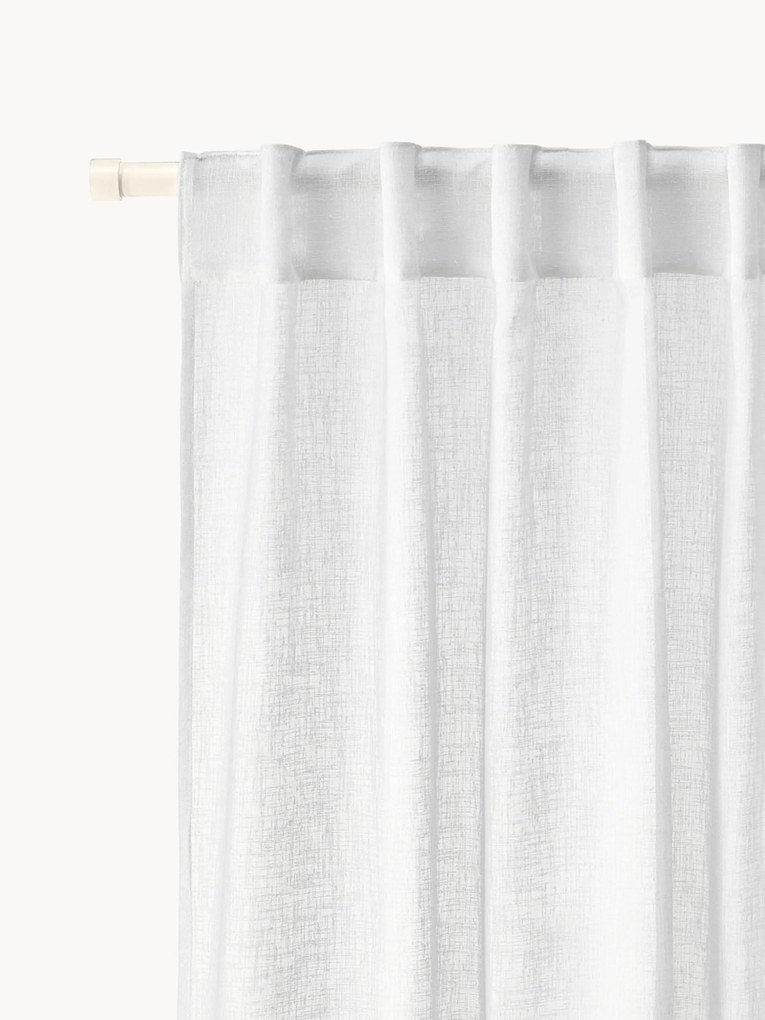 Cortinas semitransparentes com multi-banda Ibiza, conjunto de 2