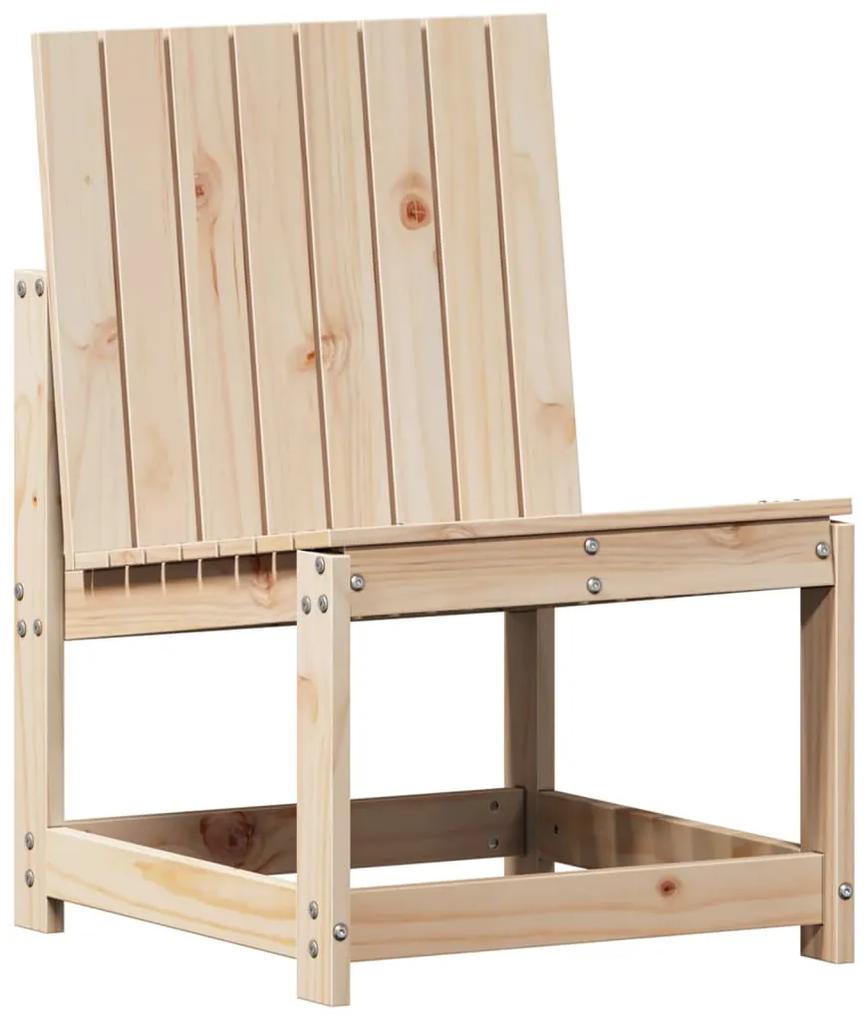 Cadeira de jardim 50,5x55x77 cm madeira de pinho maciça