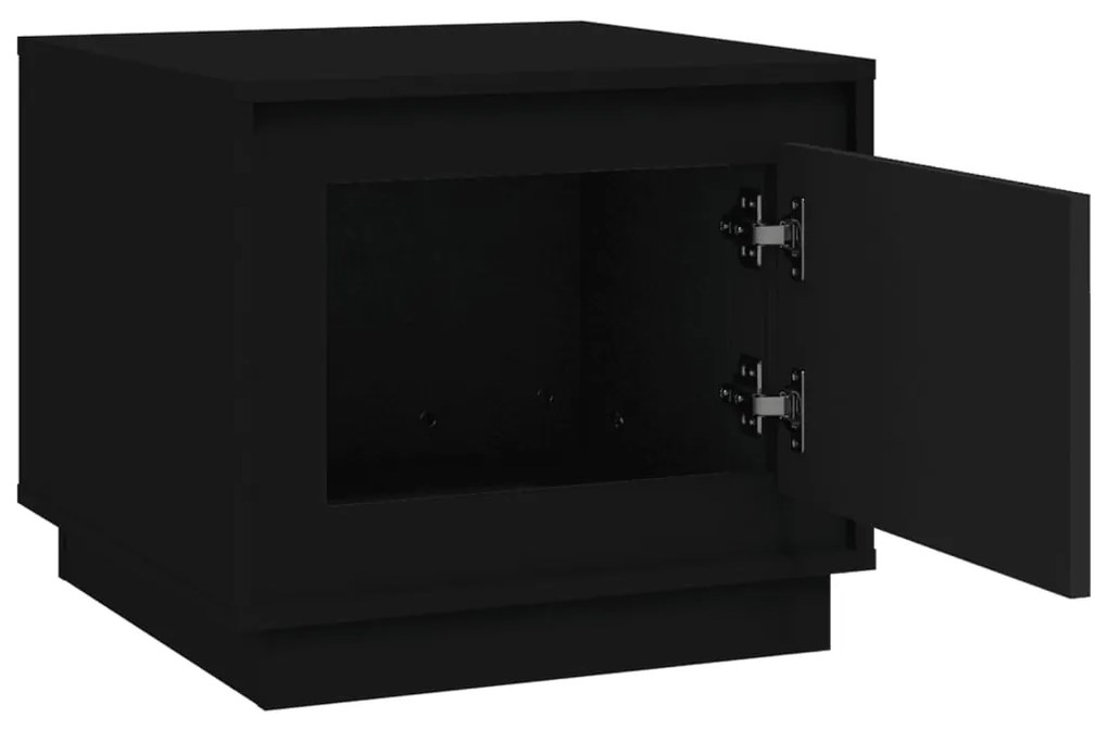Mesa de centro 51x50x44 cm derivados de madeira preto