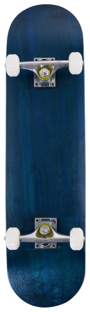 Skate Longboards para crianças Skate de madeira de bordo 79x20cm com 4 rodas PU Azul