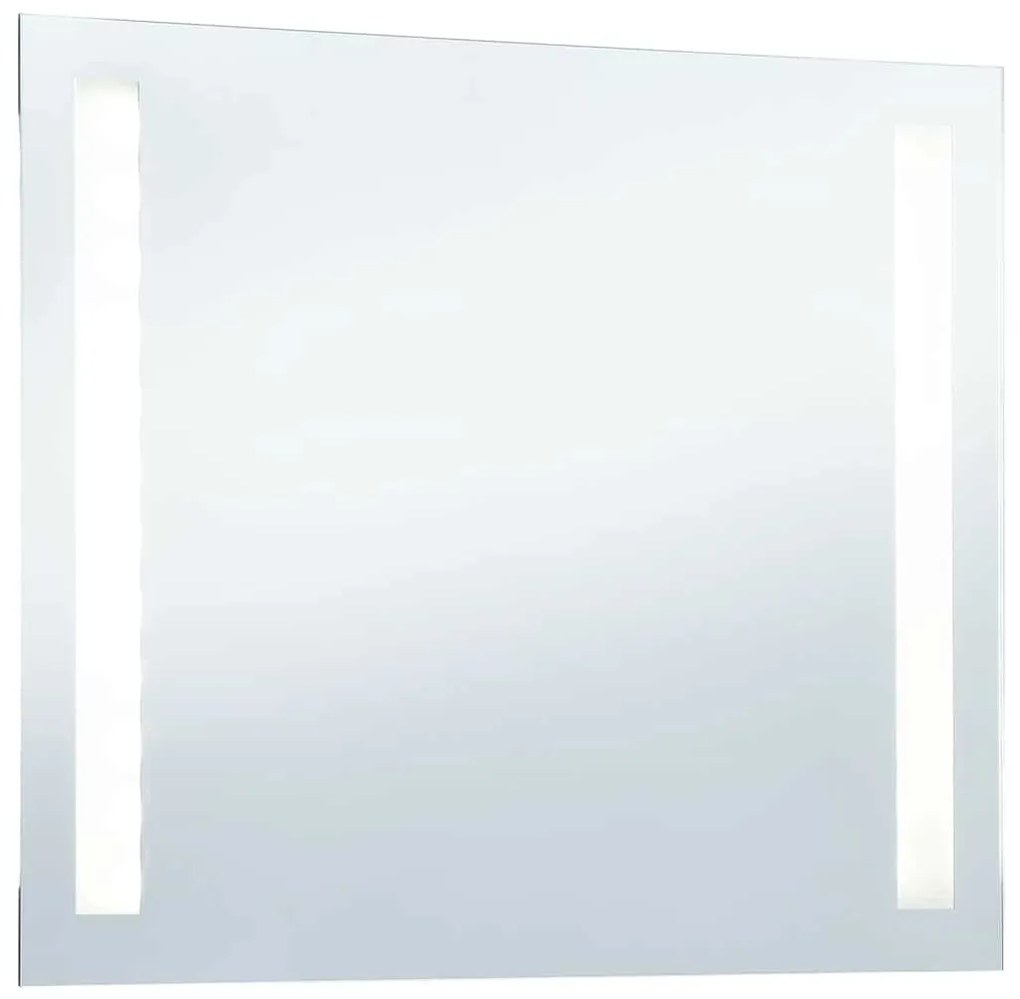 Espelho de parede LED para casa de banho 80x60 cm