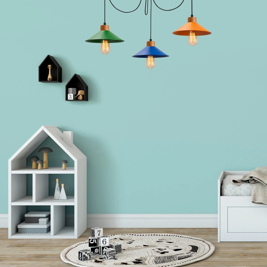 Chandelier Manavgat – Multicolor – 114 x 24 cm