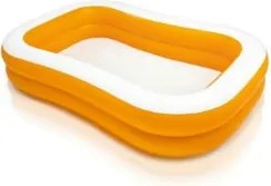 Piscina Insuflável Intex Laranja 229 × 152 × 48 cm 600 L em PVC Resistente