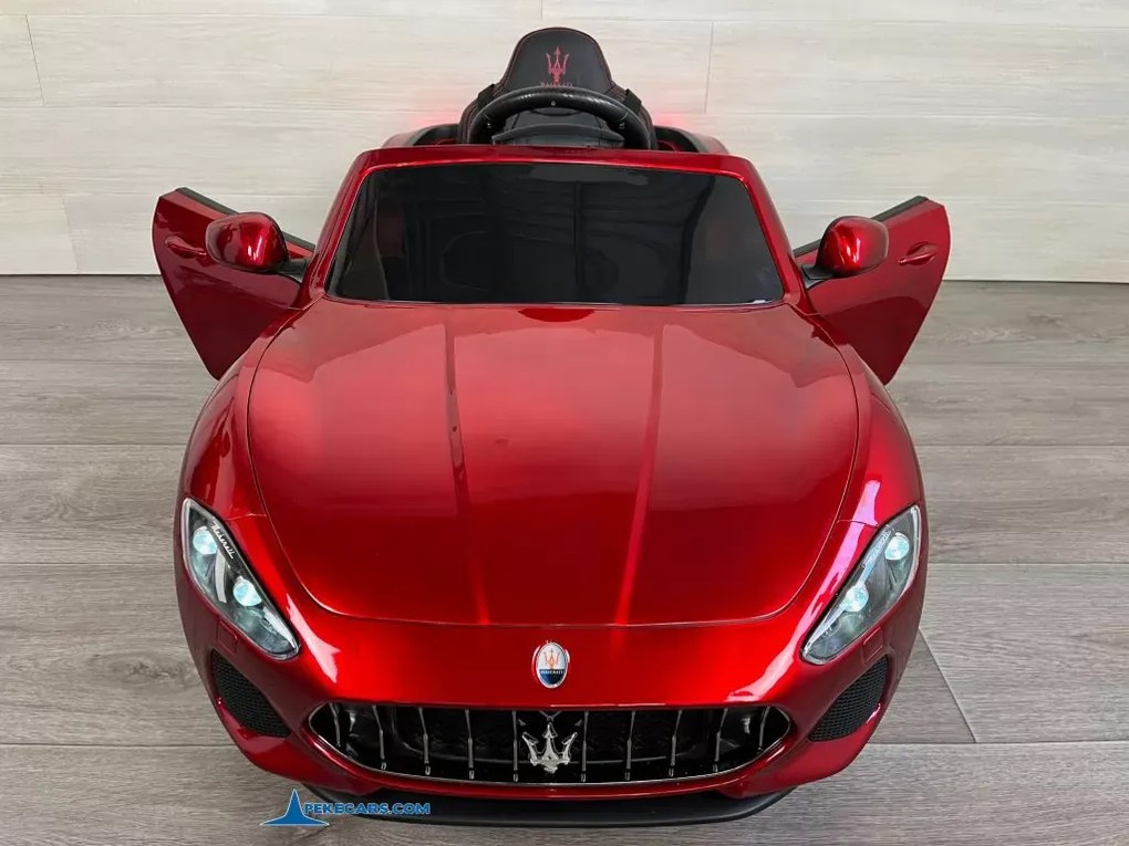 Carro elétrico para crianças Maserati GC Sport 12V 2.4G Vermelho Metalizado