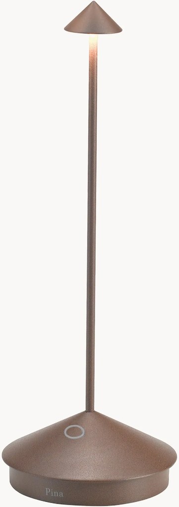 Candeeiro de mesa LED portátil Pina Pro, regulável