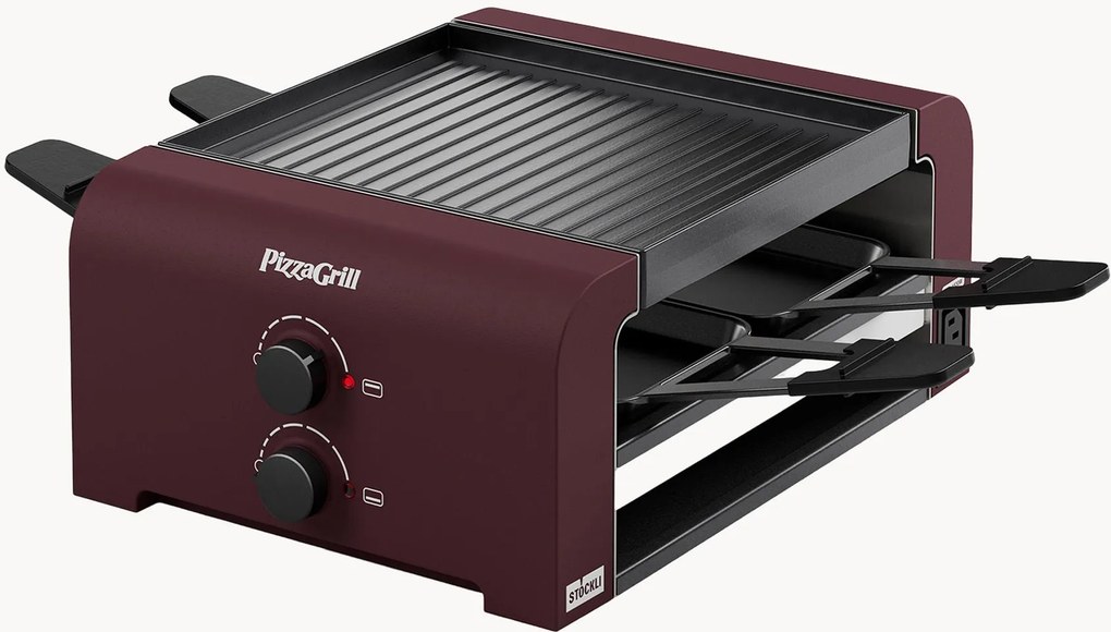 Grelhador de mesa PizzaGrill 4 Connect