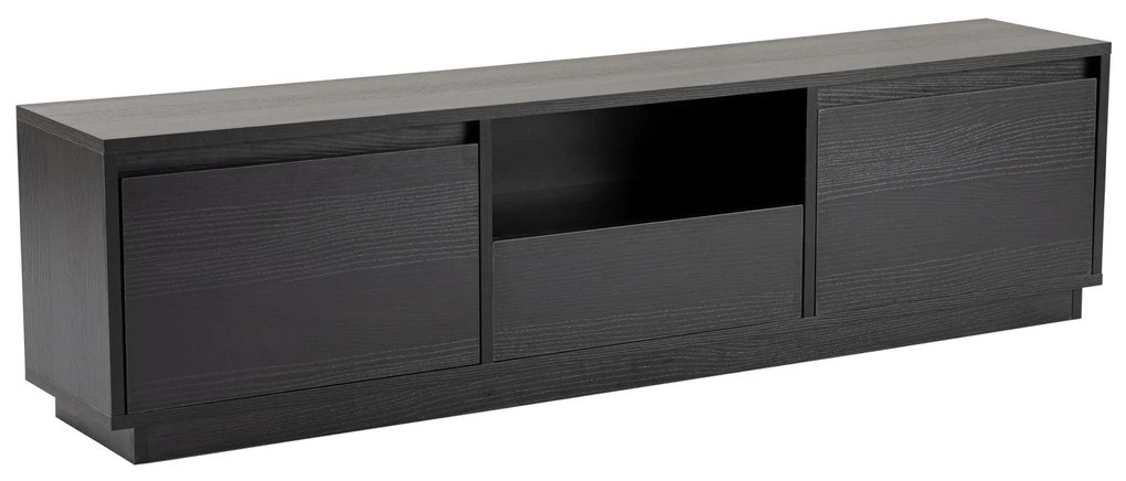 Móvel para TV Vanguard – Preto Madeira – 160x42x29,5 cm