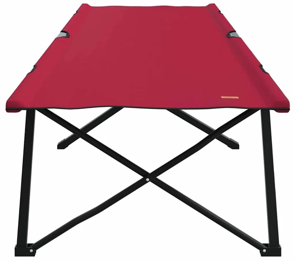 Camas de Sol Dobráveis com Sacos pra Transporte, 2 pcs, Vermelho, 600D