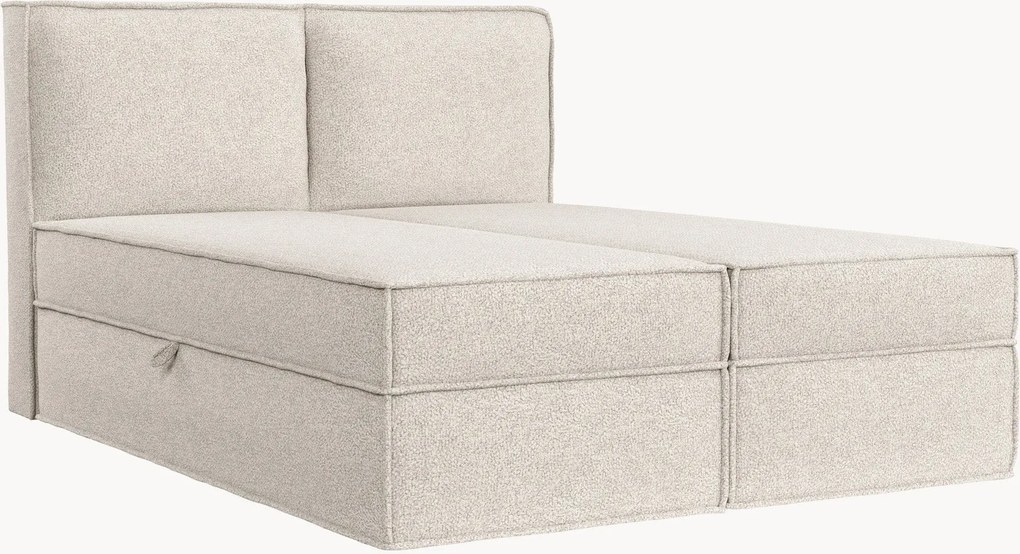 Cama divã artesanal com arrumação Bergen, H3