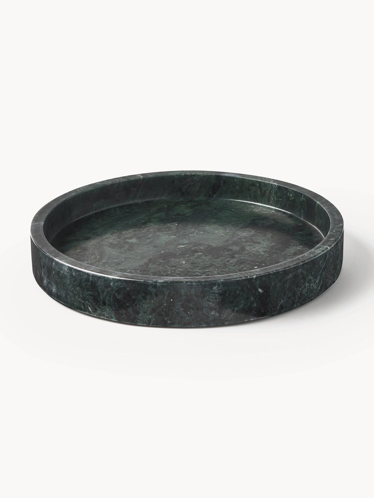 Tabuleiro decorativo em mármore Venice, Ø 25 cm
