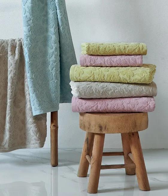 Jogo de toalhas de banho 3 peças 100% algodão 500gr./m2 - Provence Lasa Home: Azul