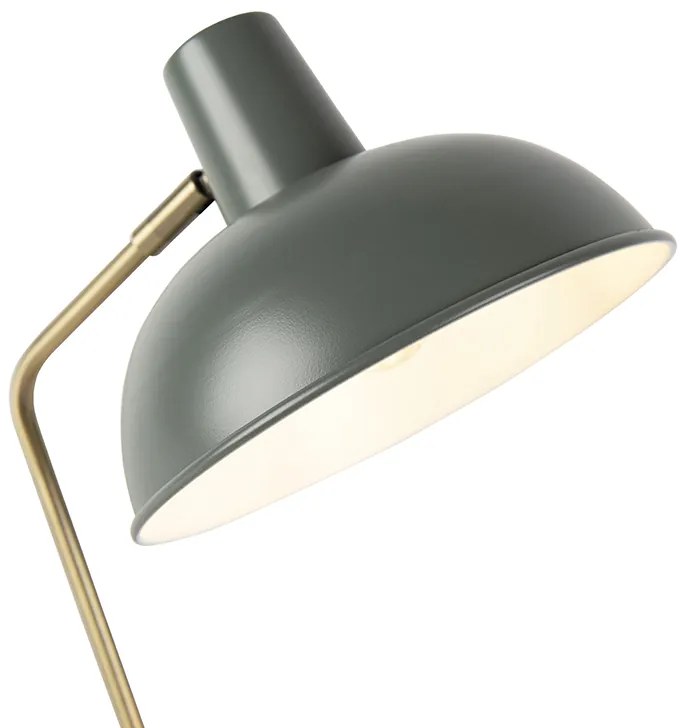 Candeeiro de Mesa Inteligente Verde com Bronze incl. WiFi P45 - Milou