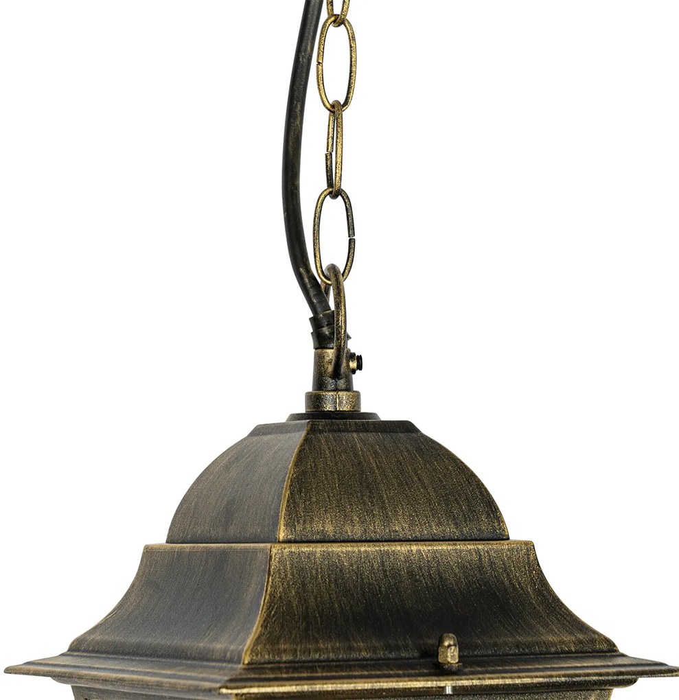 Candeeiro de teto vintage para exterior dourado antigo - Antigua Clássico / Antigo