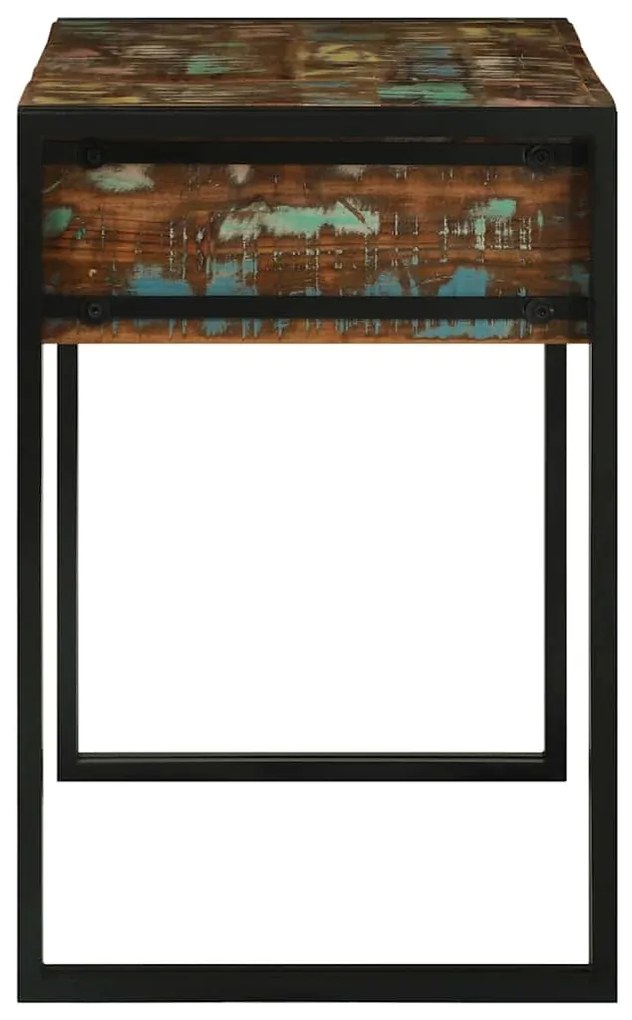 Mesa de Maquilhagem 90x50x75 cm Madeira Sólida Recuperada