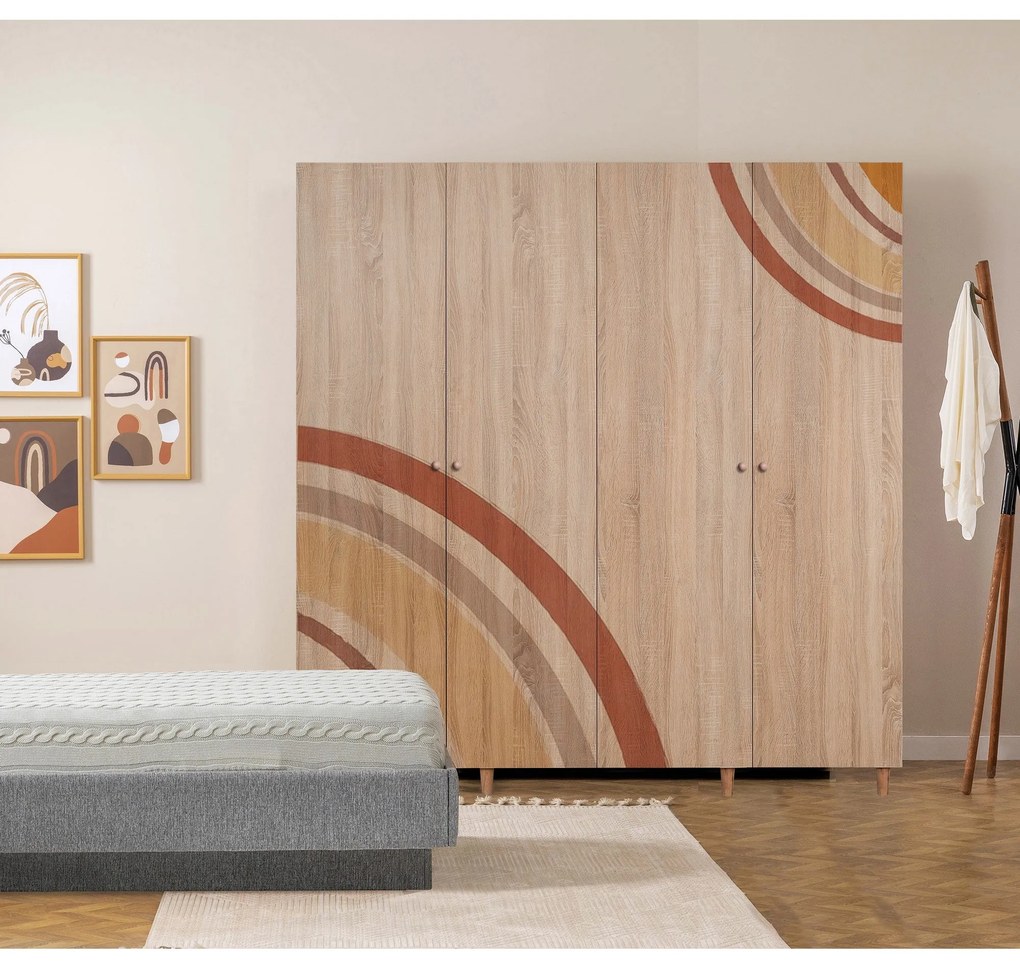 Guarda-roupa Loni – Sonomo – 180x192x52 cm
