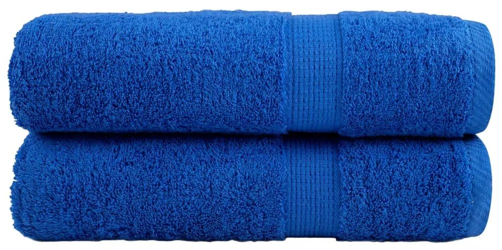Toalhas de banho premium SOLUND 2 pcs 70x140 cm 600 gsm azul
