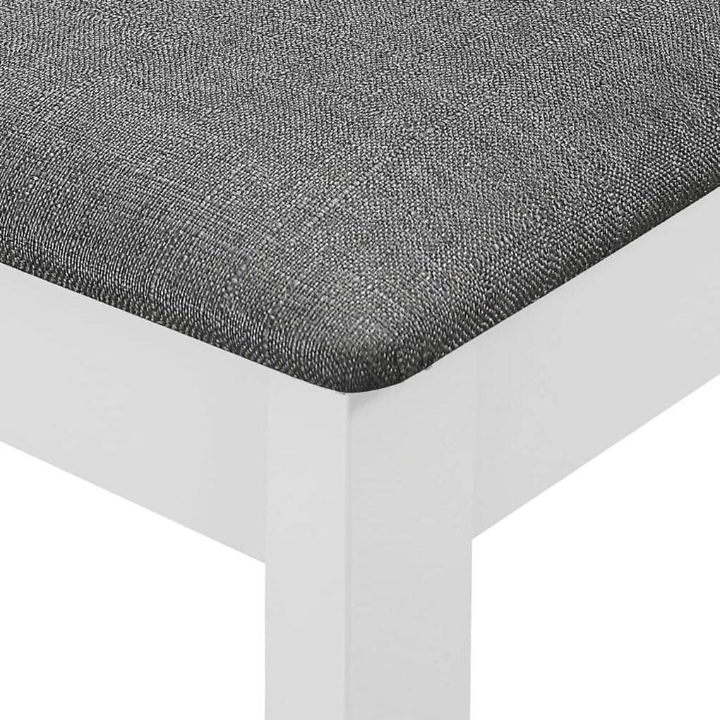 5 pcs conjunto de jantar MDF branco