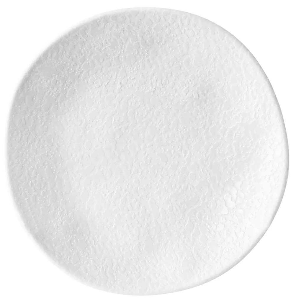 Prato Melamina Ladeiro Arizona Branco 22X1.5cm