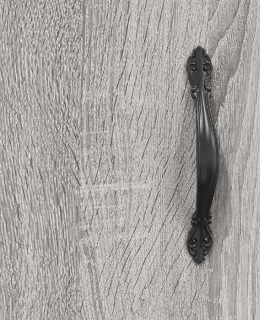 Mesa de centro 90x50x40 cm derivados de madeira cinzento sonoma