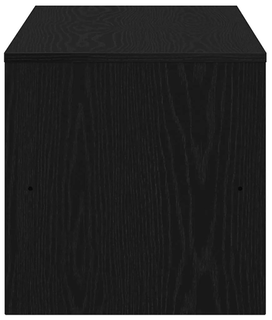 Móvel de TV 120x40x40 cm derivados de madeira carvalho preto