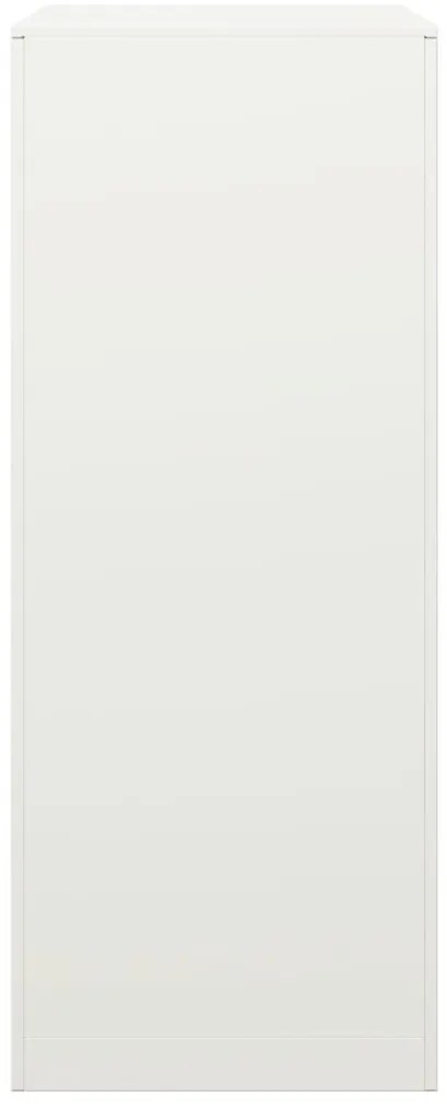 Suporte para lenha 60x40x100 cm aço branco