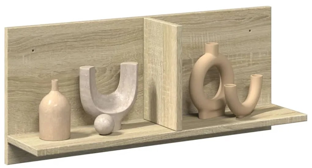 vidaXL Armário de parede 70x16,5x30 cm deriv. madeira carvalho sonoma
