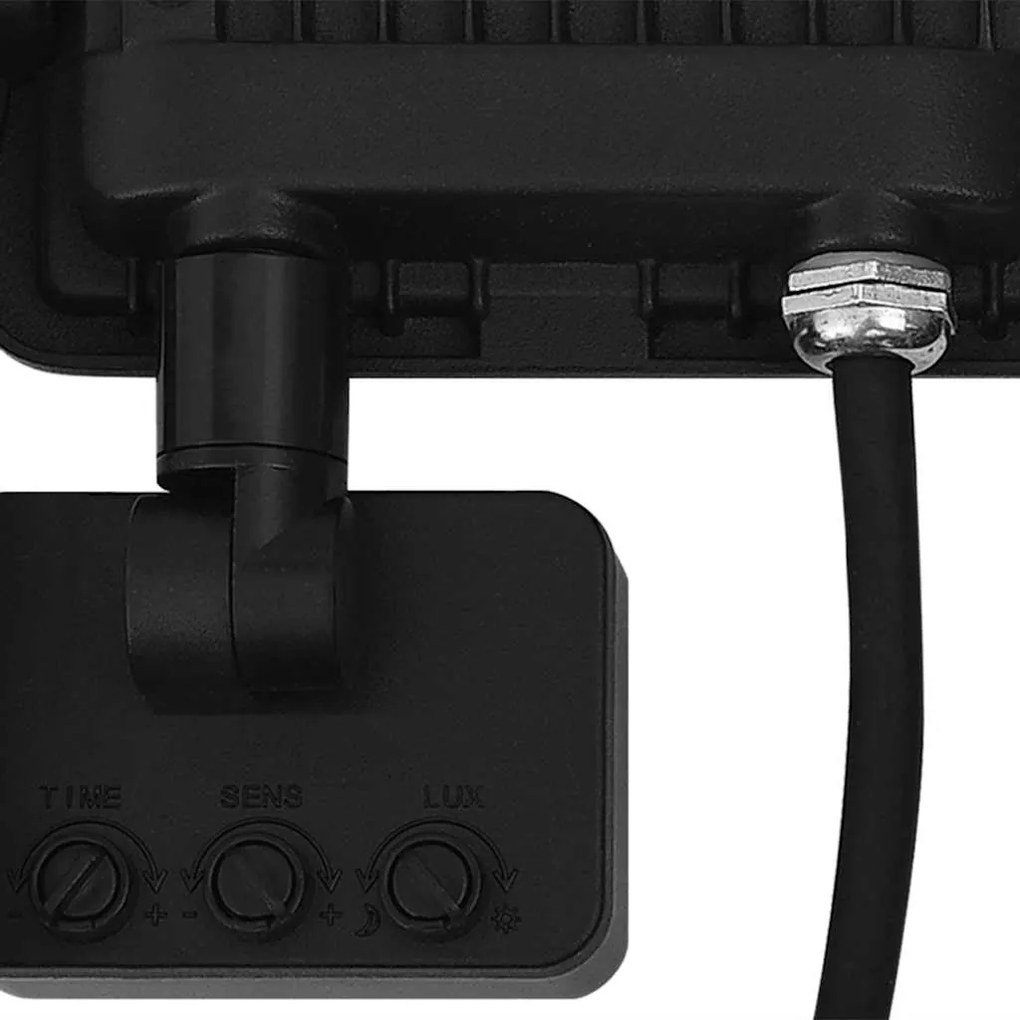 Projetor c/ iluminação LED e sensor 20 W branco quente
