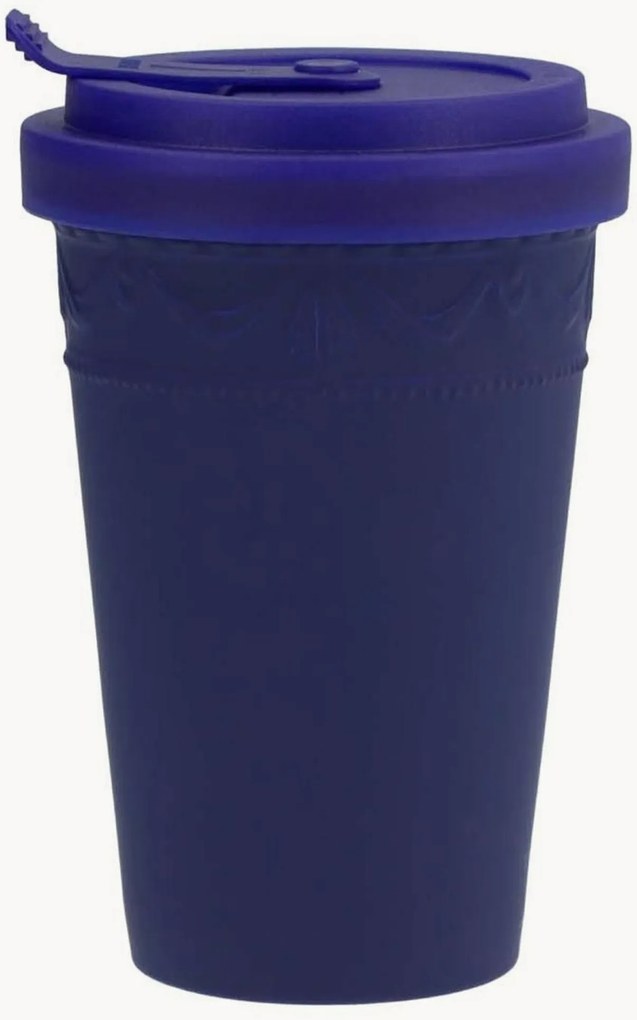 Caneca de viagem de porcelana artesanal Kurland