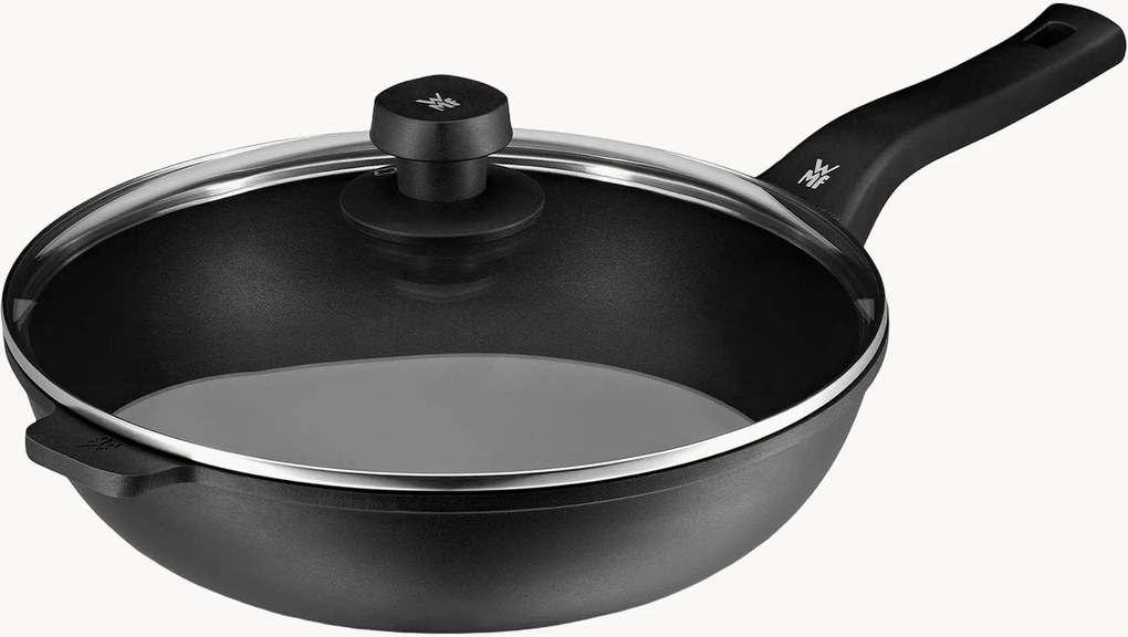 Wok antiaderente com tampa Permadur Premium