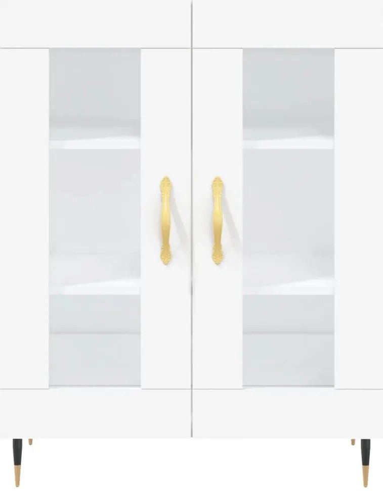 Armário alto 69,5x34x180 cm derivados de madeira branco