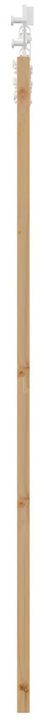 Porta Deslizante vidaXL com Conjunto de Hardware 73.5x198.5 cm Madeira