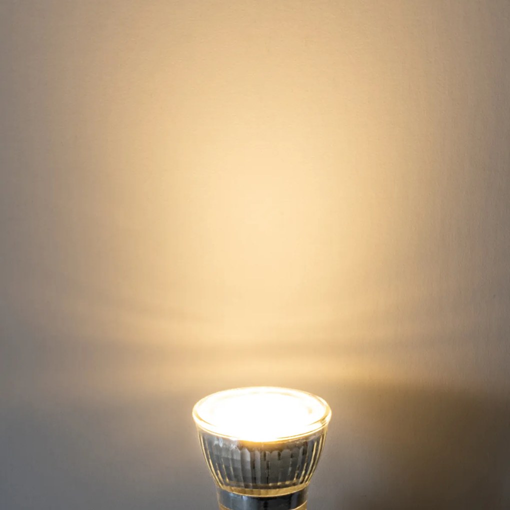 Conjunto de 5 lâmpadas LED GU10 reguláveis em 3 níveis 35mm 4W 220 lm 2700K