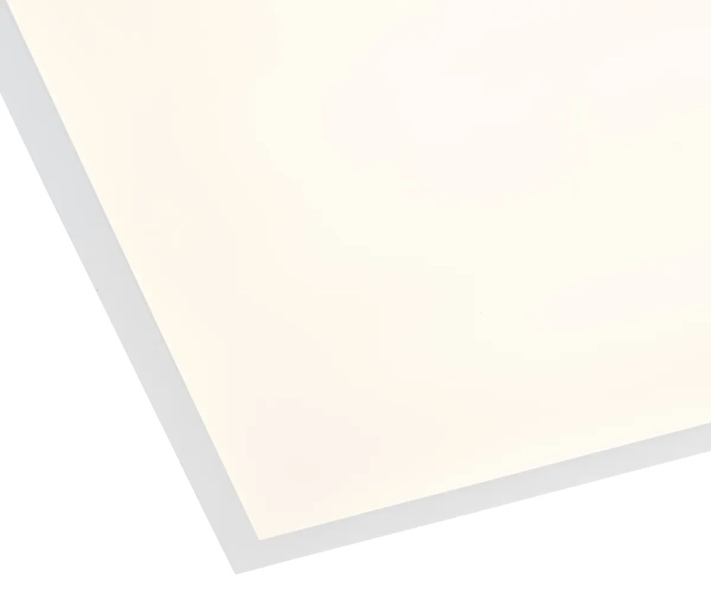 Painel LED embutido branco quadrado com LED incluído 3000K - 6500K com interruptor DIP - Seagal Moderno