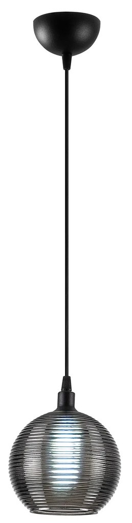 Candeeiro Chandelier Muzo – Preto – 15 x 15 cm
