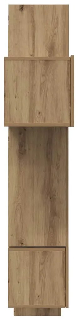 Conjunto de móvel de TV 10 pcs carvalho artisiano