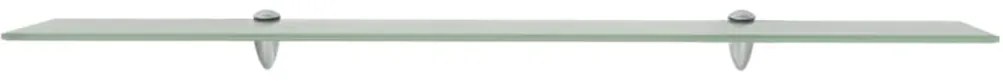 Prateleira flutuante vidro 100x20 cm 8 mm